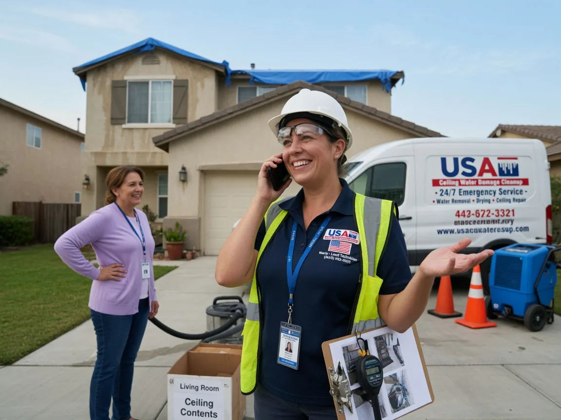 Ceiling Water Damage Restoration South English, IA FAQs