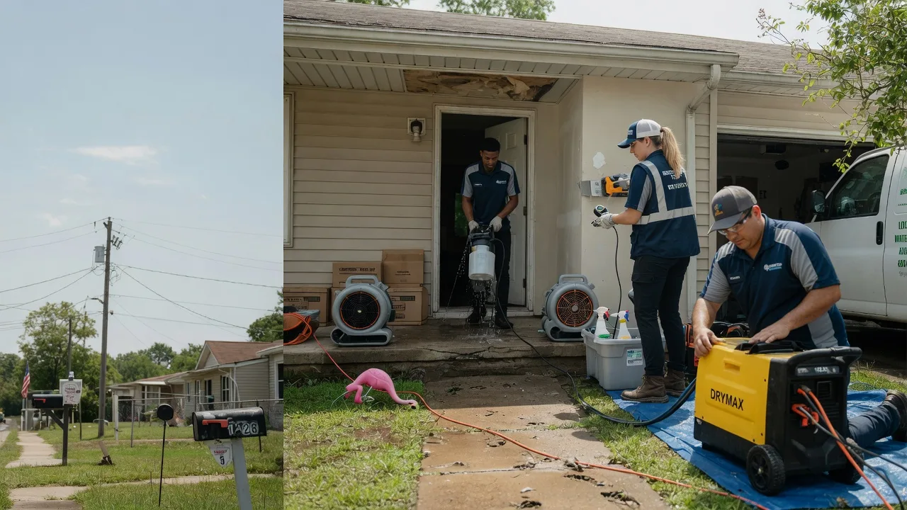Storm Damage Water Removal in South English, IA near me
